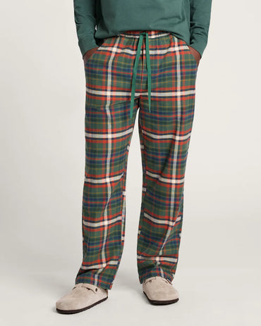 PJ Pants- Green Multi Plaid