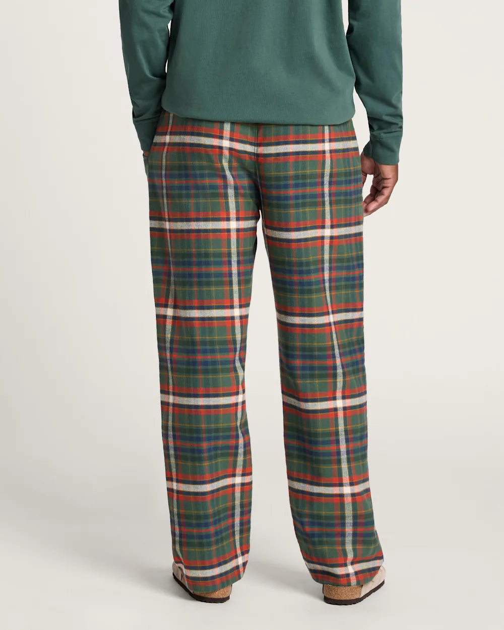 PJ Pants- Green Multi Plaid