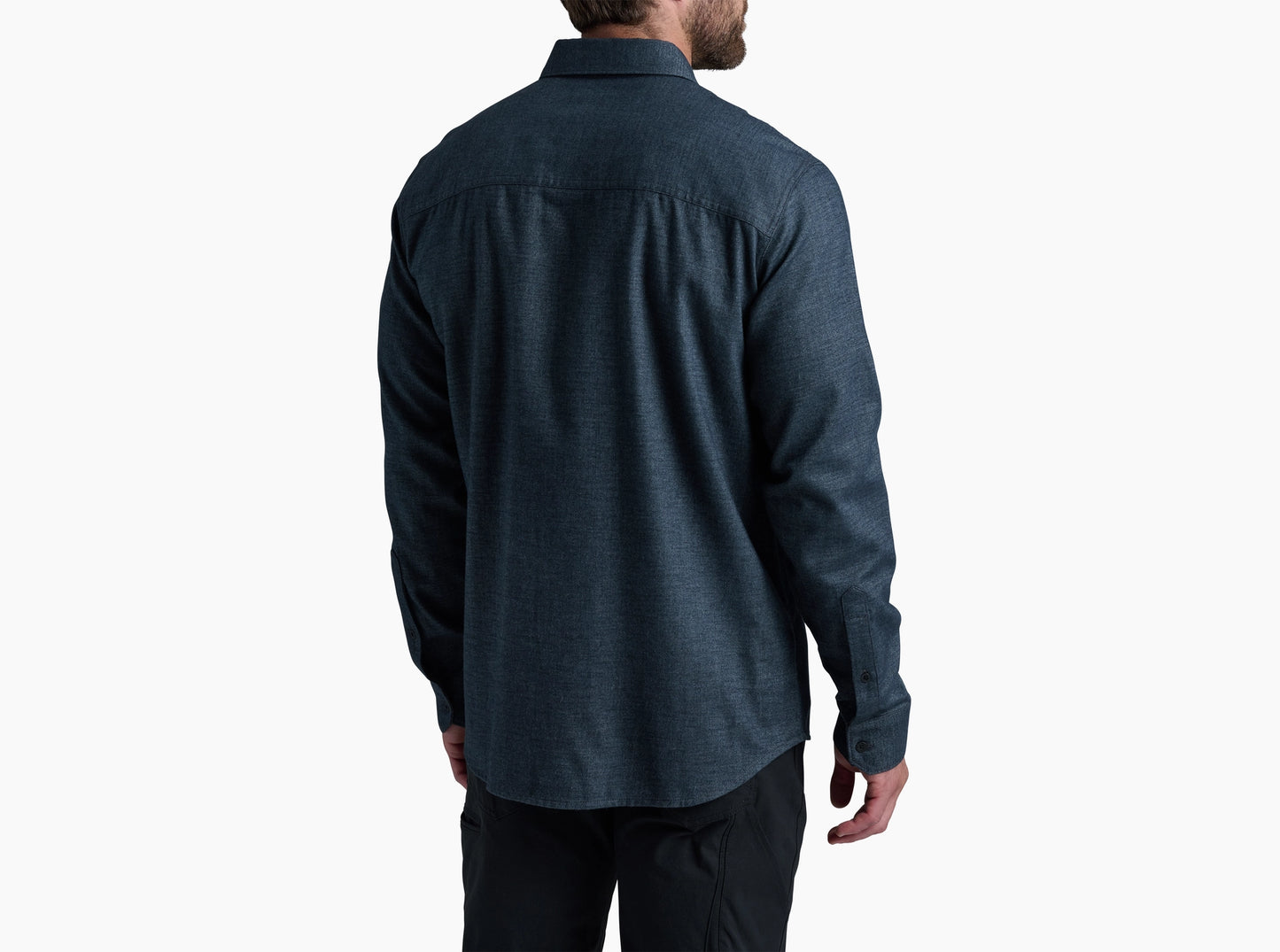 Descendr Flannel Shirt- Deep Abyss