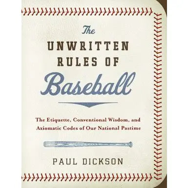 Unwritten Rules of Baseball