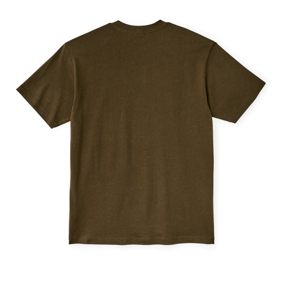 Frontier Graphic T-Shirt- Military Olive/Trail