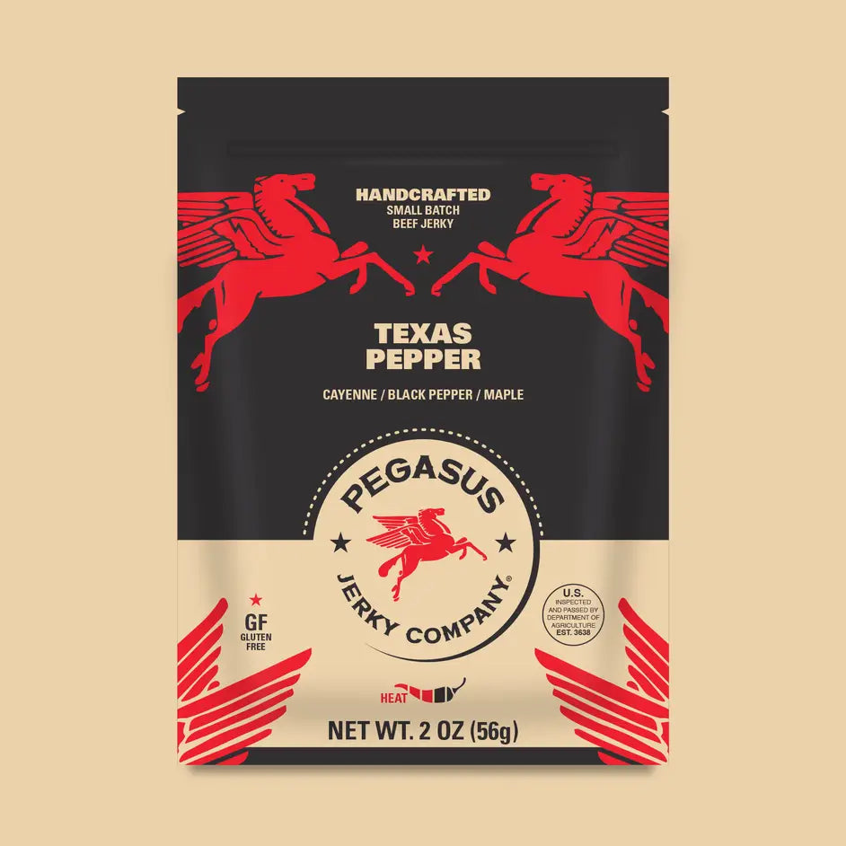 Texas Pepper Beef Jerky 2oz