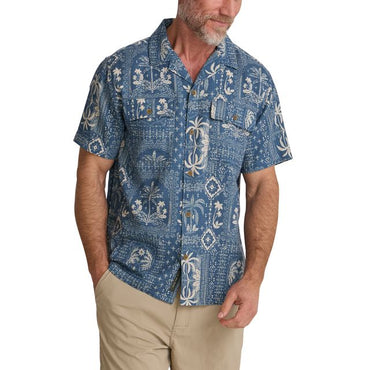 Shores Club Shirt- Palmetto Prophecy Storm Blue