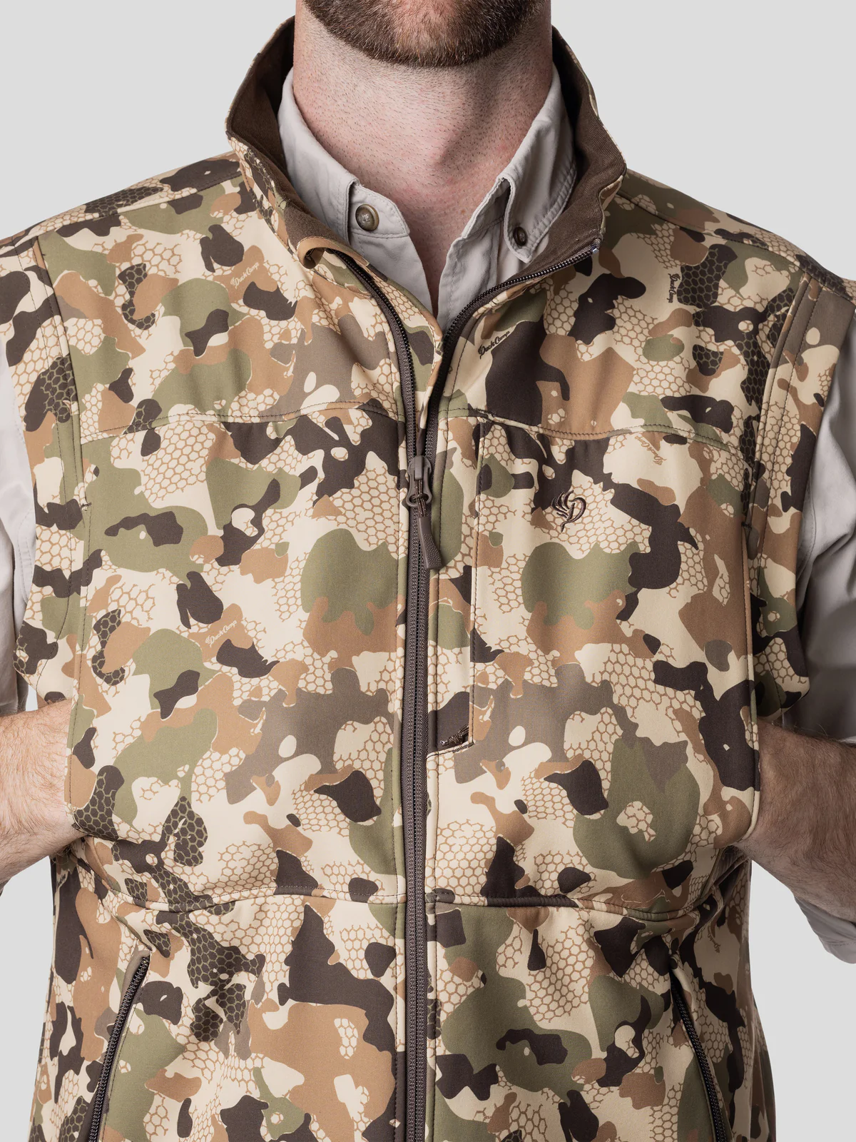 Contact Softshell Vest- Wetland