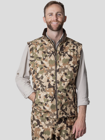 Contact Softshell Vest- Wetland