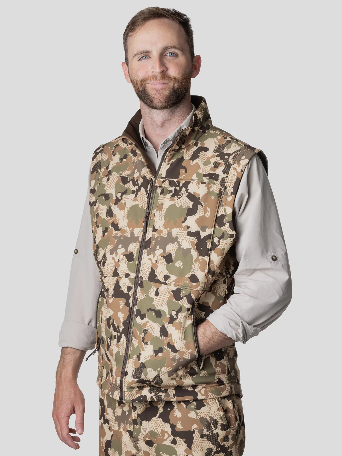 Contact Softshell Vest- Wetland