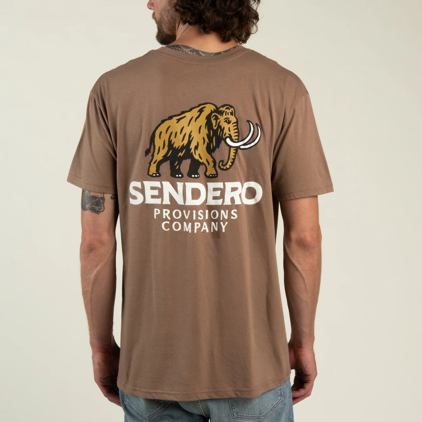 Mammoth T-Shirt- Light Brown