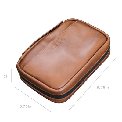 Flint Travel Leather Cigar