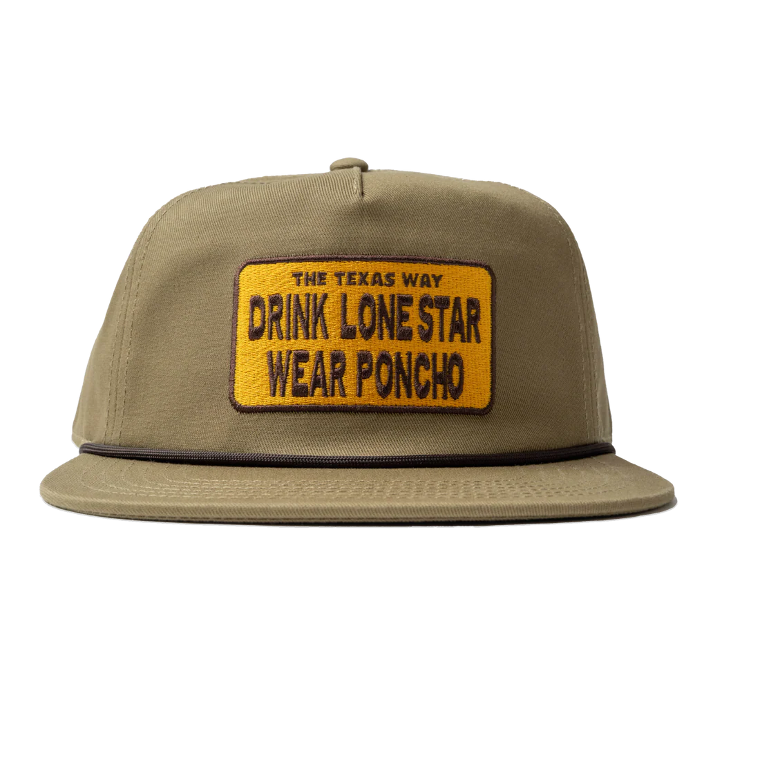 Drink Lone Star Wear Poncho Rope Hat
