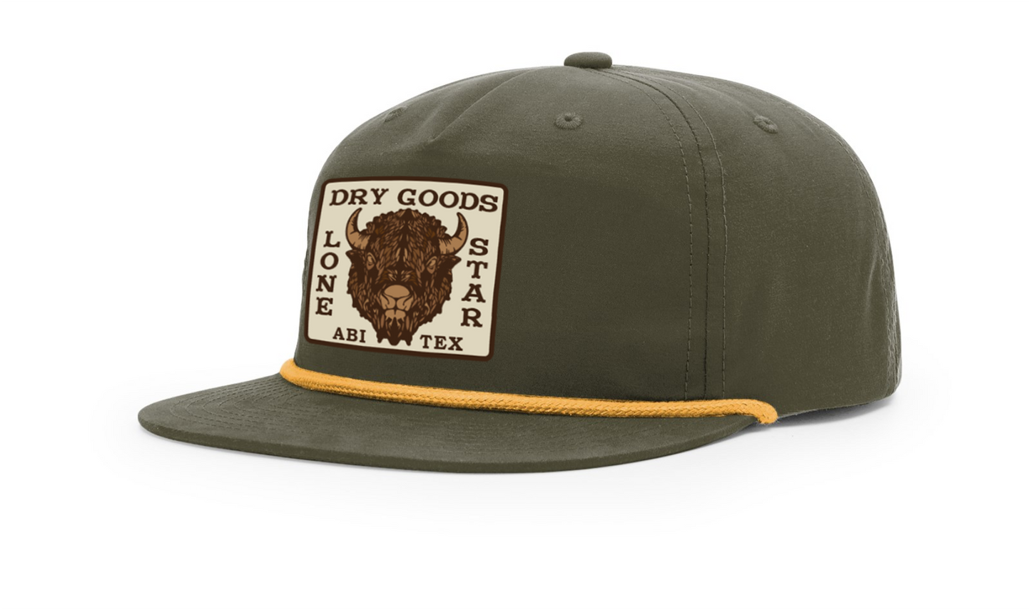 Buffalo Head Patch Hat