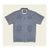 Guayabera Shirt- Indigo Blue Oxford
