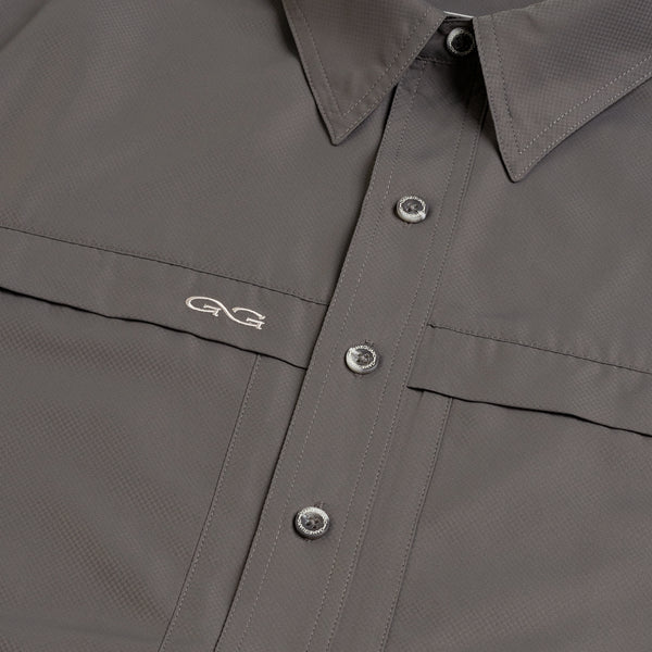 Explorer MicroFiber Short Sleeve Shirt - GunMetal