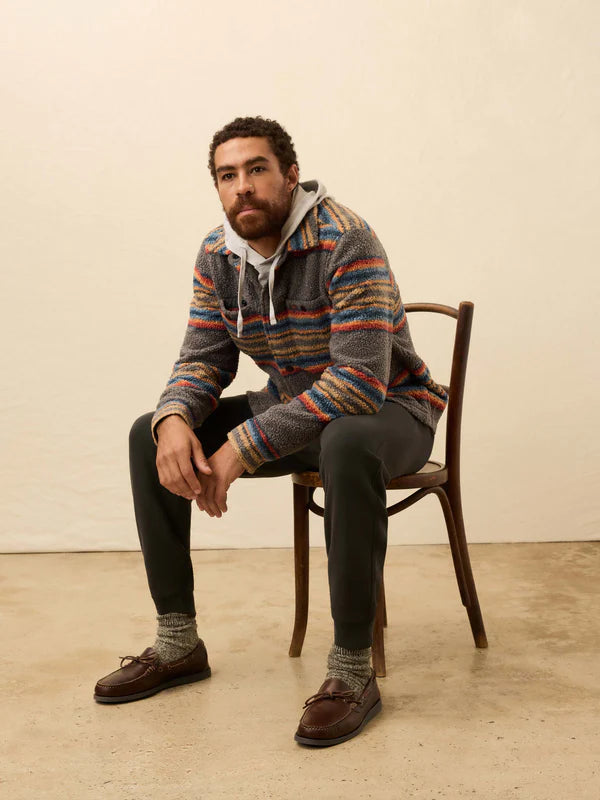 Range Fleece CPO- Buffalo Rock Stripe