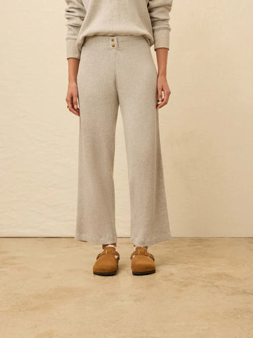 Women's Apres Waffle Pant - Light Grey Heather