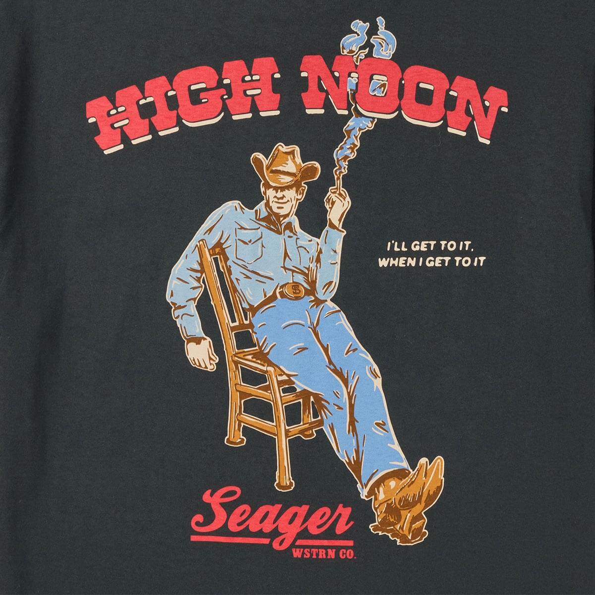 High Noon T-Shirt- Vintage Black
