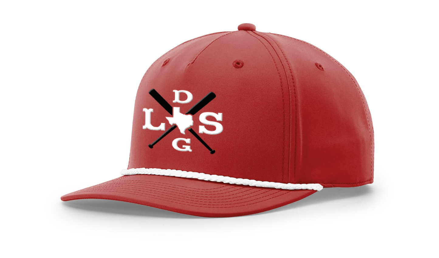 LSDG Embroidered Hat - Red