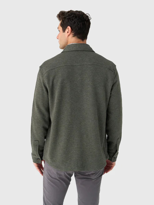 Inlet Knit CPO- Olive Leaf Melange