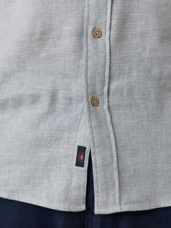 Breeze Short Sleeve Shirt- Blue Streams