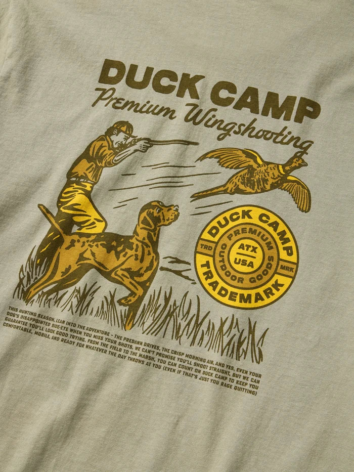 Brass Shot T-Shirt- Vintage Khaki