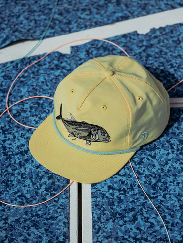 Giant Trevally Hat- Summerland Yellow