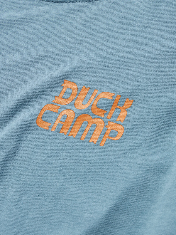 Buckle Badge T-Shirt - Coastal Blue