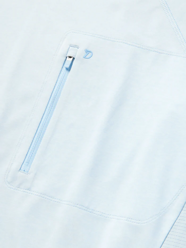 Brrr® Lightweight Rockport Pro Guide Hoodie- Ice Water