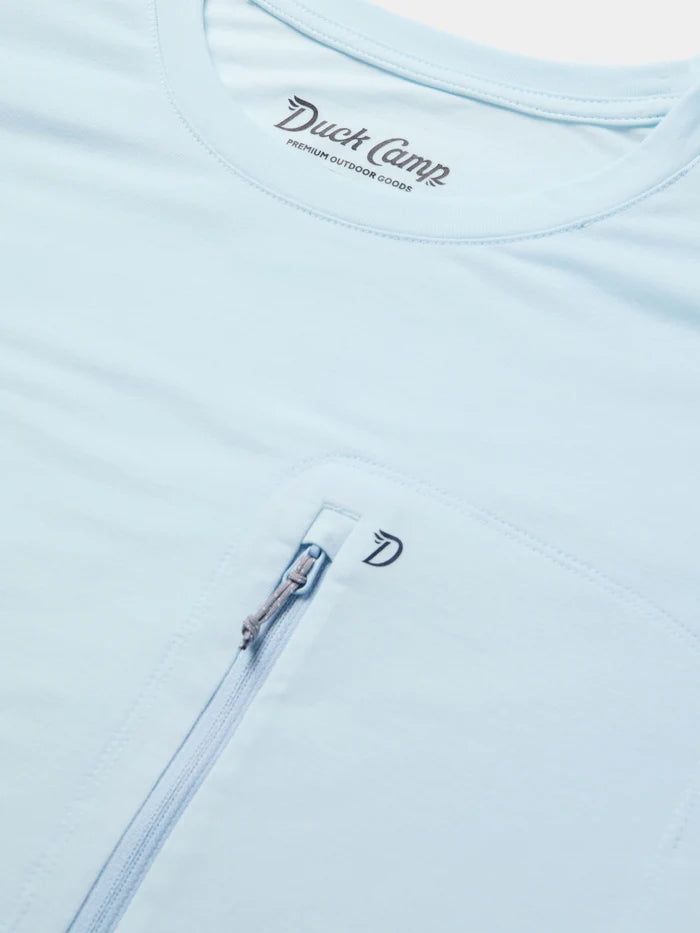 Lightweight Performance Drirelease Crew- Ice Water