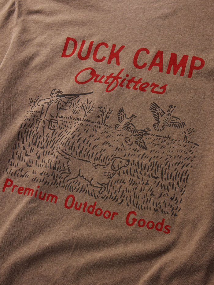 Pheasant Field T-Shirt- Pin Oak