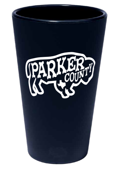 The Parker County Buffalo SiliPint - Black