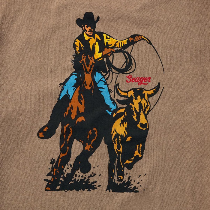 Premium Rodeo Series Tee- Brown