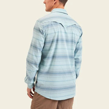 H Bar B Tech Long Sleeve- Martin Stripe/Dusk Daze