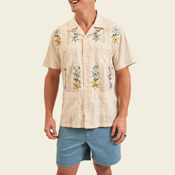 Guayabera Shirt- Riverbed