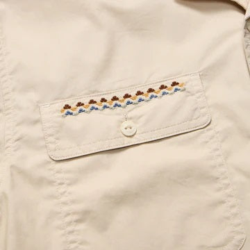 Shores Club Short Sleeve Shirt- Putty