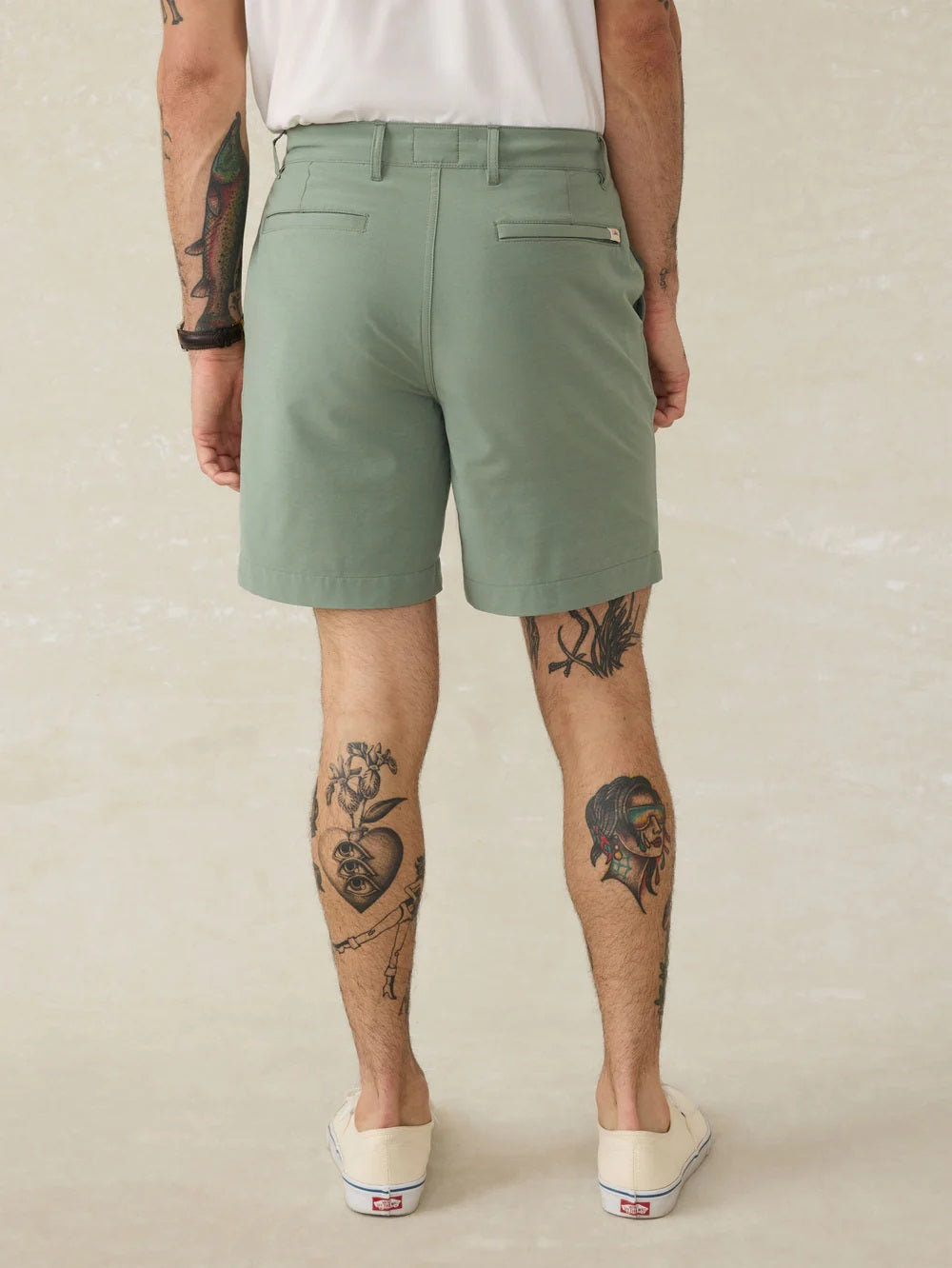 All Day Short 7in- Trail Olive