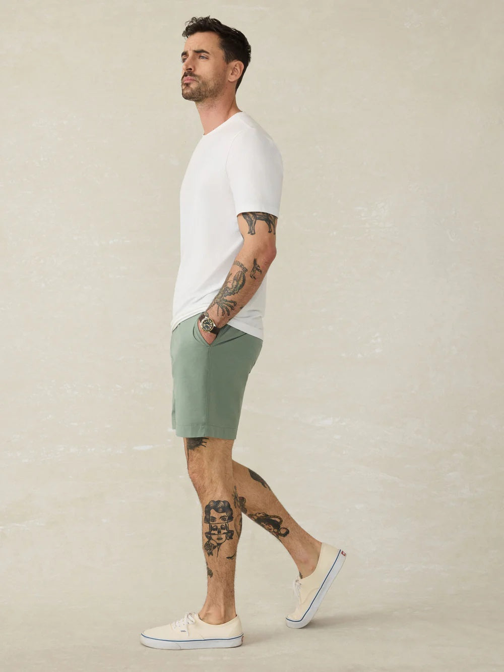 All Day Short 7in- Trail Olive