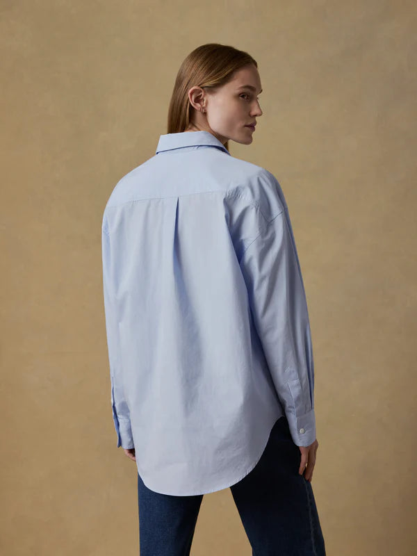 Coastal Poplin Relaxed Shirt