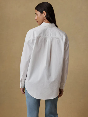 Coastal Poplin Relaxed Shirt