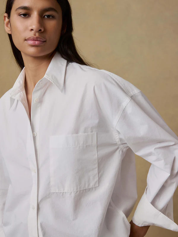 Coastal Poplin Relaxed Shirt