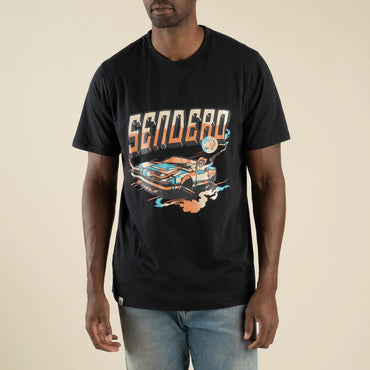 Cosmic Cadillac T-Shirt- Black