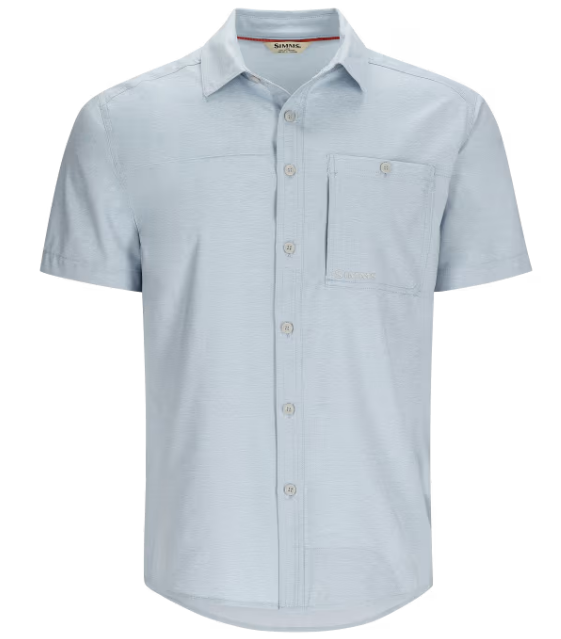Challenger Short Sleeve Shirt- Steel Blue
