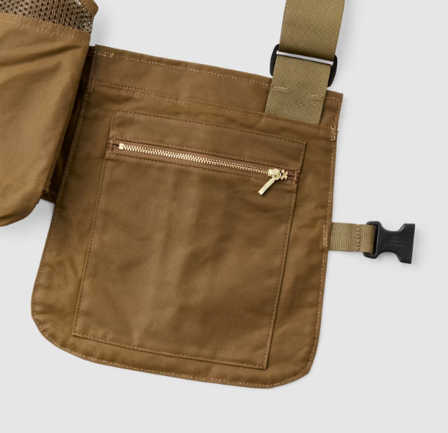 Mesh Game Bag - Dark Tan