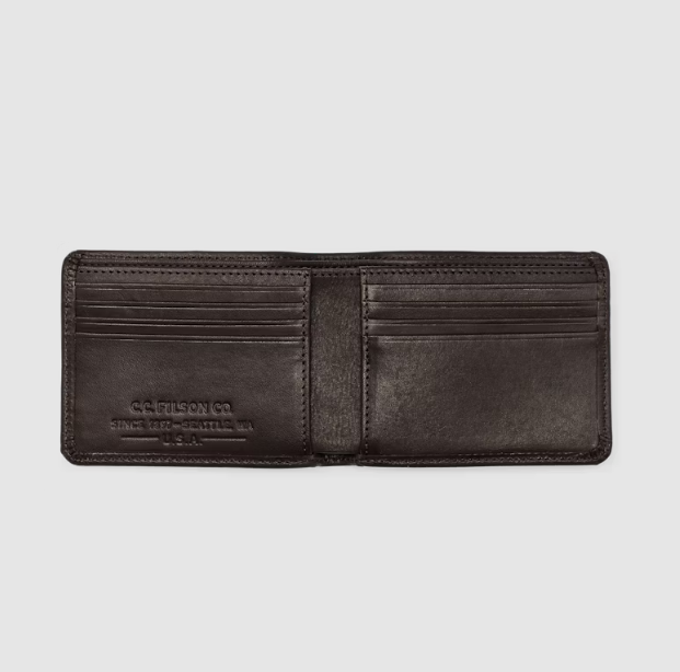 Tin Cloth Outfitter Wallet- Dark tan