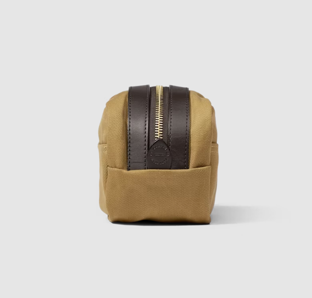 Rugged Twill Travel Kit- Dark Tan