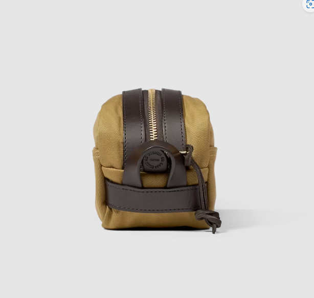Rugged Twill Travel Kit- Dark Tan