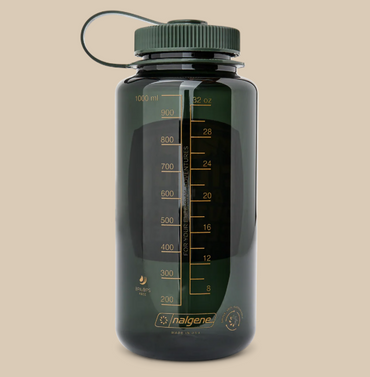 Nalgene 32oz Water Bottle- Jade/Vintage Seal