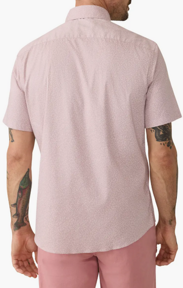 Movement Short Sleeve Shirt- Blushed Sand Floral