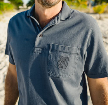 Pilgrimage Polo- Dark Slate