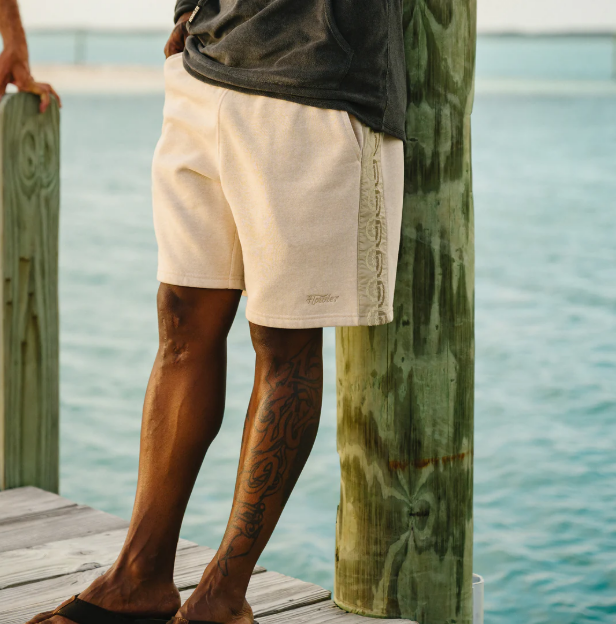 Palmetto Chill Shorts- Oatmeal Heather