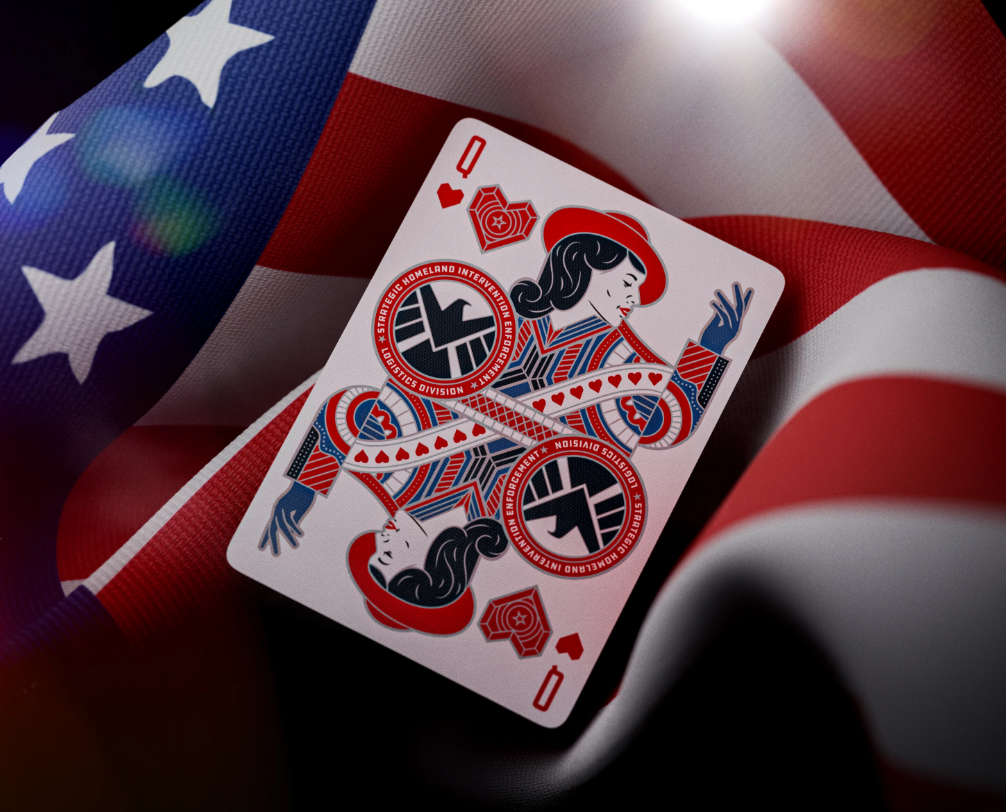 Captain America Playing Cards