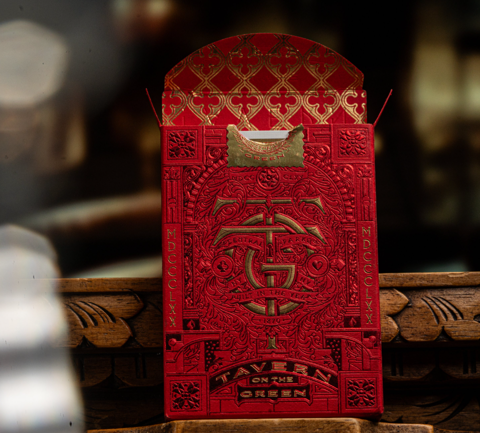 Tavern On The Green: Red Edition Playing Cards